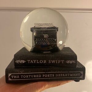Taylor Swift TTPD Snow Globe